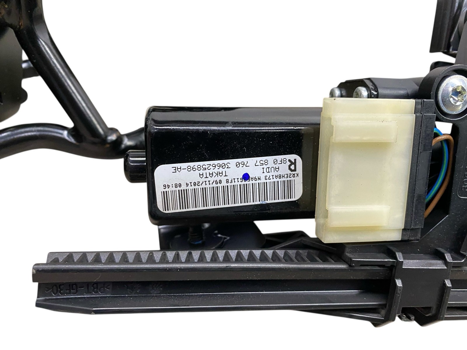 2015 BENTLEY CONTINENTAL FRONT RIGHT SEAT BELT RETRACTOR W/ BELT READY MOTOR