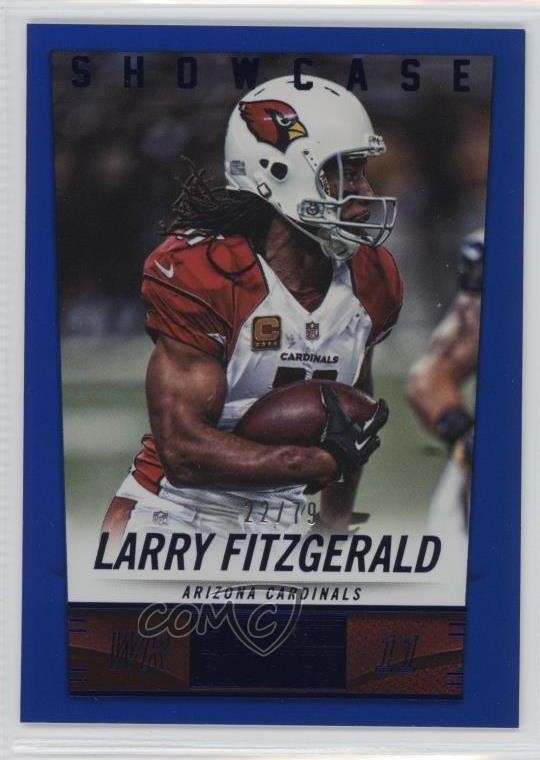 2014 Panini Hot Rookies Showcase 22/79 Larry Fitzgerald #2 HOF 0k0