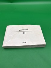 2006 Hummer H3 Owners Manual Free Shipping Included