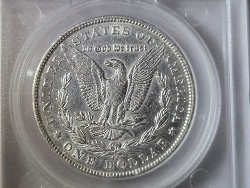 1890 CC Stati Uniti Carson City Morgan dollaro d'argento - Foto 8 di 12