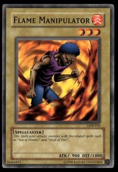 Flame Manipulator LOB-016 Common Unlimited Legend of Blue Eyes White Dragon