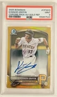 2025 Bowman - Chrome Prospect Autographs Konnor Griffin True  Gold Refractor /50