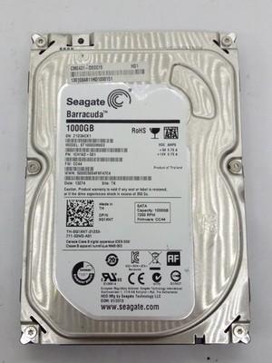 SEAGATE Barracuda 1000GB SATA Festplatte S/N: Z1D3ACX1  3,5 '' #FP4547