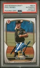 2023 Bowman Draft Paul Skenes 1st RC PSA Authentic Auto 10 Rookie Pirates