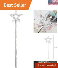 Enchanting Silver 13-Inch Fairy Wand - Perfect for Kids' Parties  Celebrations
