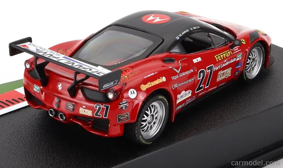 Ferrari 458 Italia Daytona Test 2011 1/43 Diecast Model Car IXO Altaya Foto 3 de 4