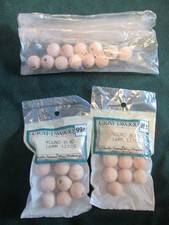 16mm Unfinished Wood Craft Beads 24  12