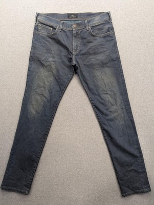 LTB Diego Jeans Mens 34x34 Blue Mid Rise Tapered Leg Stretch Denim Turkey