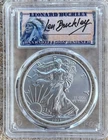 2021-S American Silver Eagle Len Buckley T1 First Strike PCGS MS70