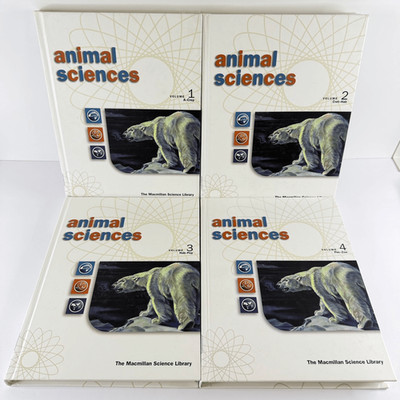 Animal Sciences Vol 1-4 Bundle, The Macmillan Science Library-Lot of 4 (HC)