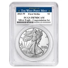 2023-W $1 1-oz Proof American Silver Eagle Congratulations Set PCGS PR70DCAM FS