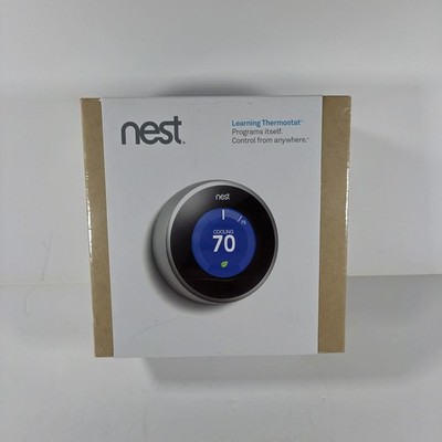 Nest Learning Thermostat T200577 (2nd Generation) New Sealed In Box