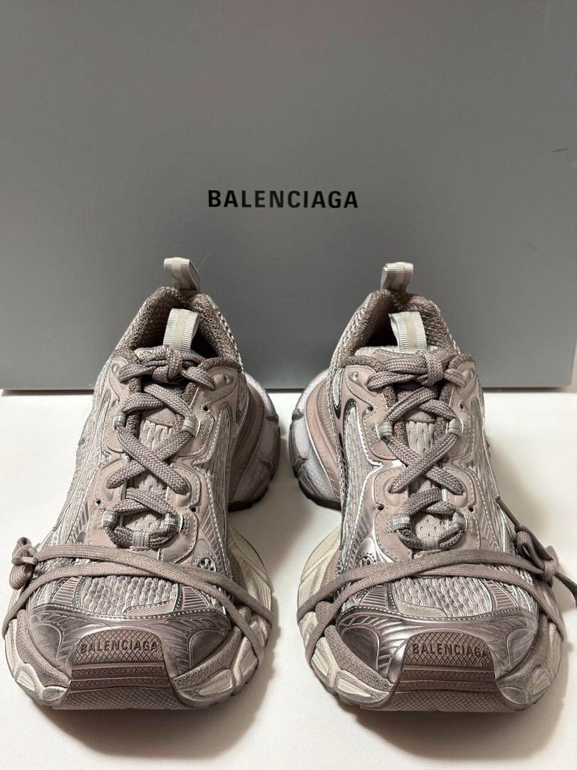 New BALENCIAGA 3XL Sneakers 42 Taupe Balenciaga Mesh & Nylon