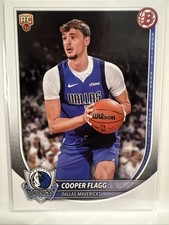2025 Bowman Basketball Cooper Flagg Base RC #1 Dallas Mavericks