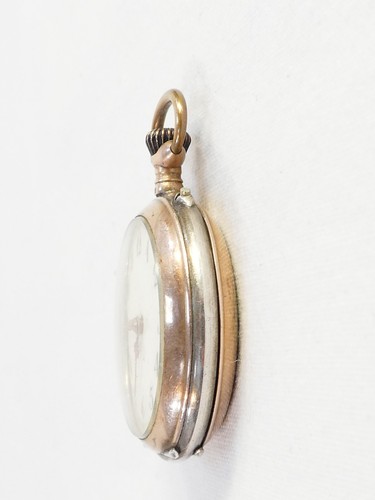 Montre SUISSE a Gousset de femme en Argent massif - Picture 11 of 17