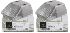 MERCEDES BENZ Genuine W463 G-Class Wing Turn Indicator Light Lens Set Left+Right