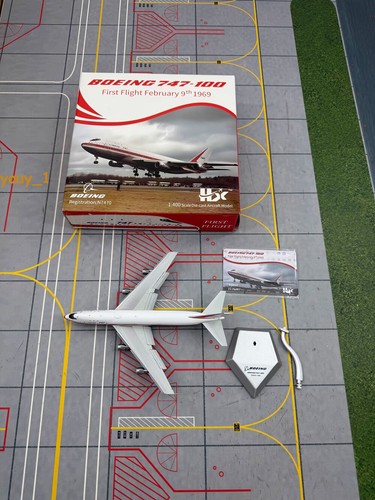 YY Wings Boeing 747-100 N7470 YY74101 Alloy Diecast Aircraft Model 1/400 - Picture 21 of 27