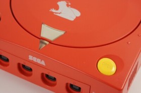 Dreamcast SEAMAN Xmas Package Red Console Limited Boxed SEGA Tested System 3635
