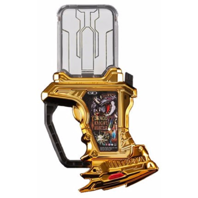 Kamen Raider Ex-Aid Dragon Knight Hunter Z Gashat Shiny Gold