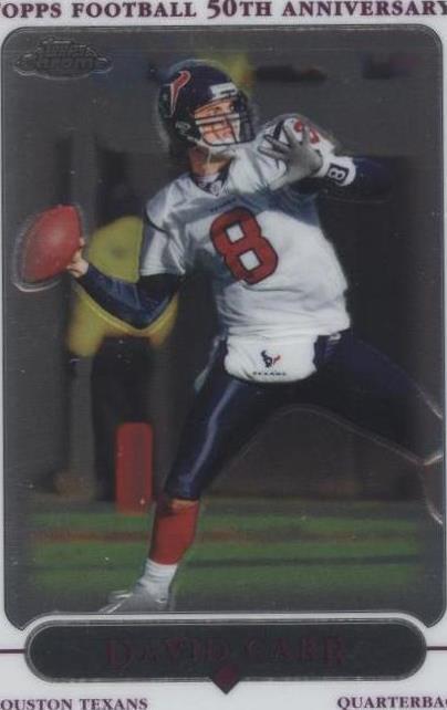 2005 Topps Chrome David Carr #131 - 1 of 2