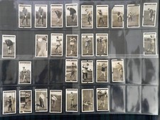 15 x Famous Golfers Cigarette Cards by Churchman 1927 Cat £225