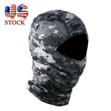 Camo Balaclava Face Mask UV Protection Ski Sun Hood Tactical Masks for Men Women