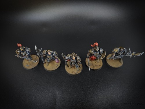 Warhammer 40k Adeptus Custodes Custodian Squad x5 #1 Pintado R3S1B2463 - Imagen 9 de 14