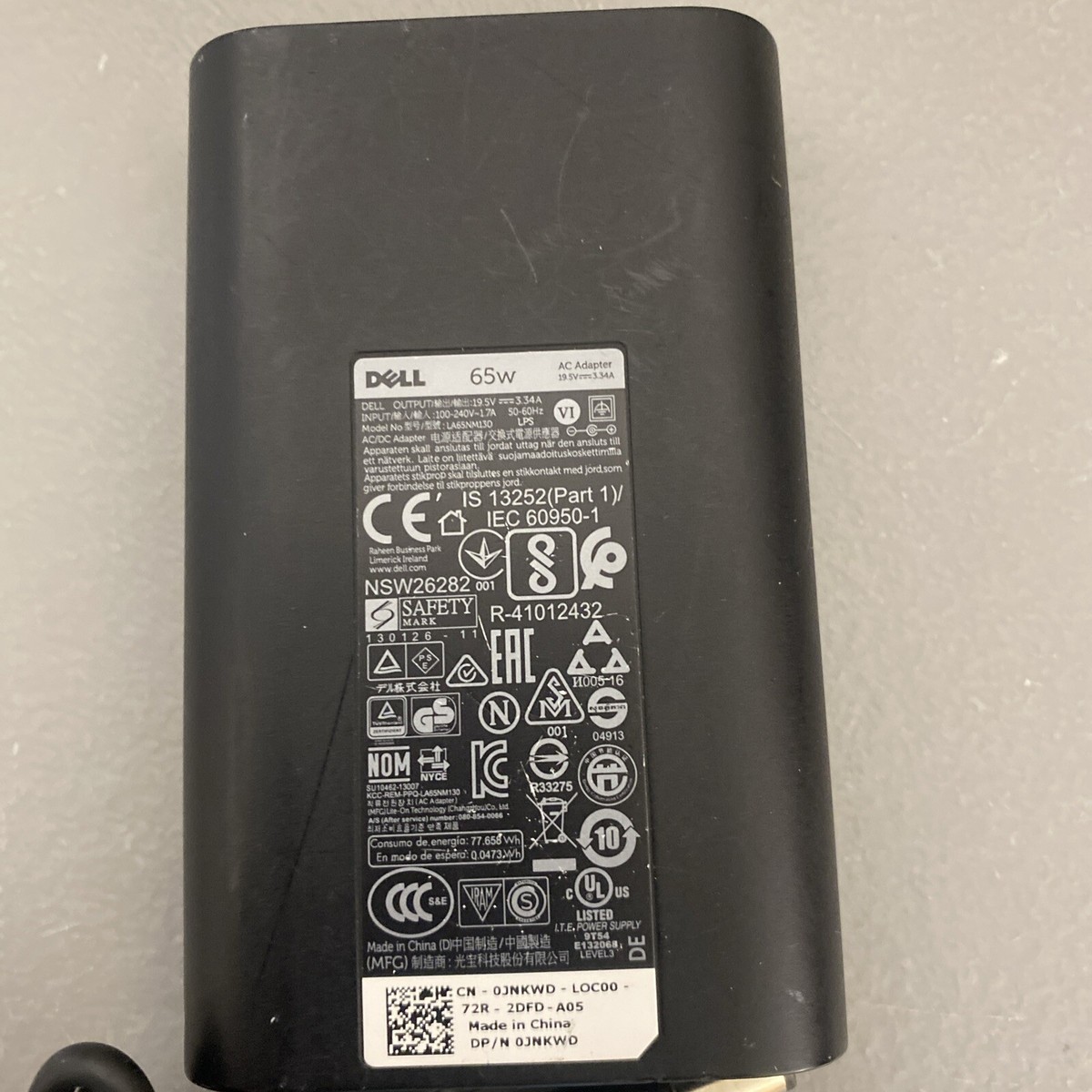 Genuine Dell Latitude LA65NM130 3480 3488 7480 7490 Charger - Foto 11