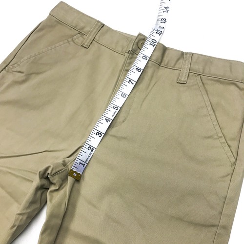 Cat & Jack Boys Size 14 Husky School Uniform Chino Pants Vintage Khaki - Picture 7 of 13