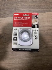 Prime 24 Hour Timer Indoor Electrical Plug 01...