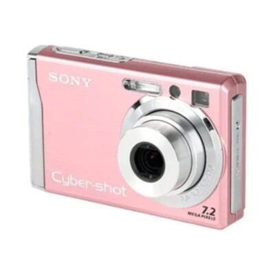 Sony Cybershot DSC-W80 7.2MP Digital Camera with 3x Optical Zoom
