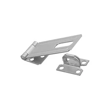National Hardware Zinc Plated Door Gate Chest Boxe 4-1/2" Safety Hasp N102-384