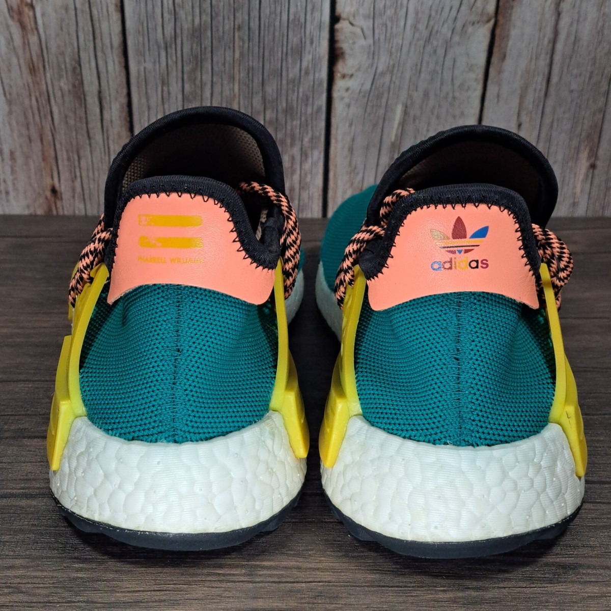 Size 6.5 - Pharrell x adidas NMD Human Race Trail Sun Glow for sale online  | eBay