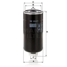 Fuel filter Mann filter WK854/1 for Fiat Multipla Punto