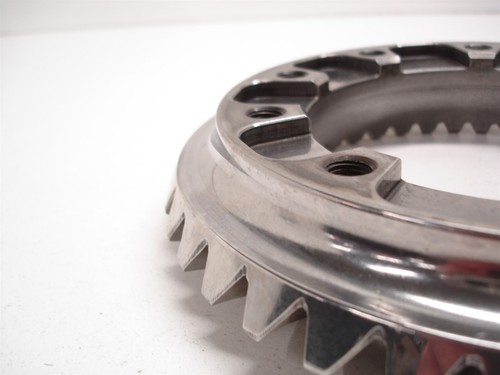 NASCAR FORD 9" GLEASON 3.64 LIGHT WEIGHT SCALLOPED RING & PINION GEAR SET EDM 65 - Picture 7 of 12