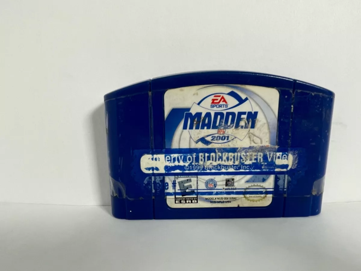 Madden nfl 2024 2001 n64