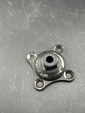 Prosthetic 4 hole male pyramid adapter component part.