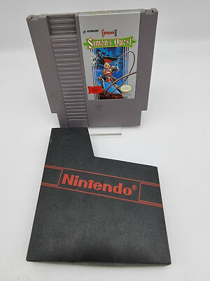 CASTLEVANIA II 2 SIMONS QUEST USA VERSION GEBRAUCHT GETESTET KEINE BOX