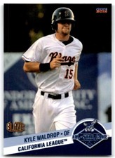 2014 CHOICE CALIFORNIA LEAGUE KYLE WALDROP BAKERSFIELD BLAZE #34