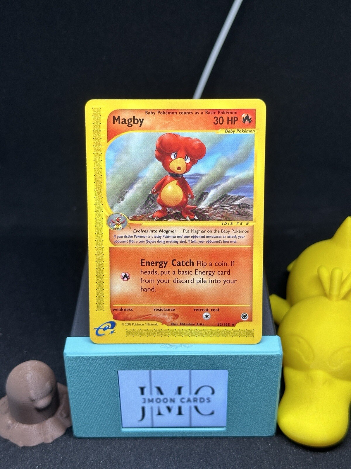 Magby - 52/165 - Rare NM-Mint Pokemon G2 - Expedition
