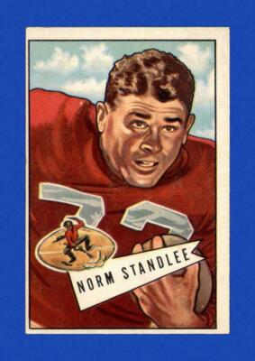 1952 Bowman Large # 42 Norm Standlee EX