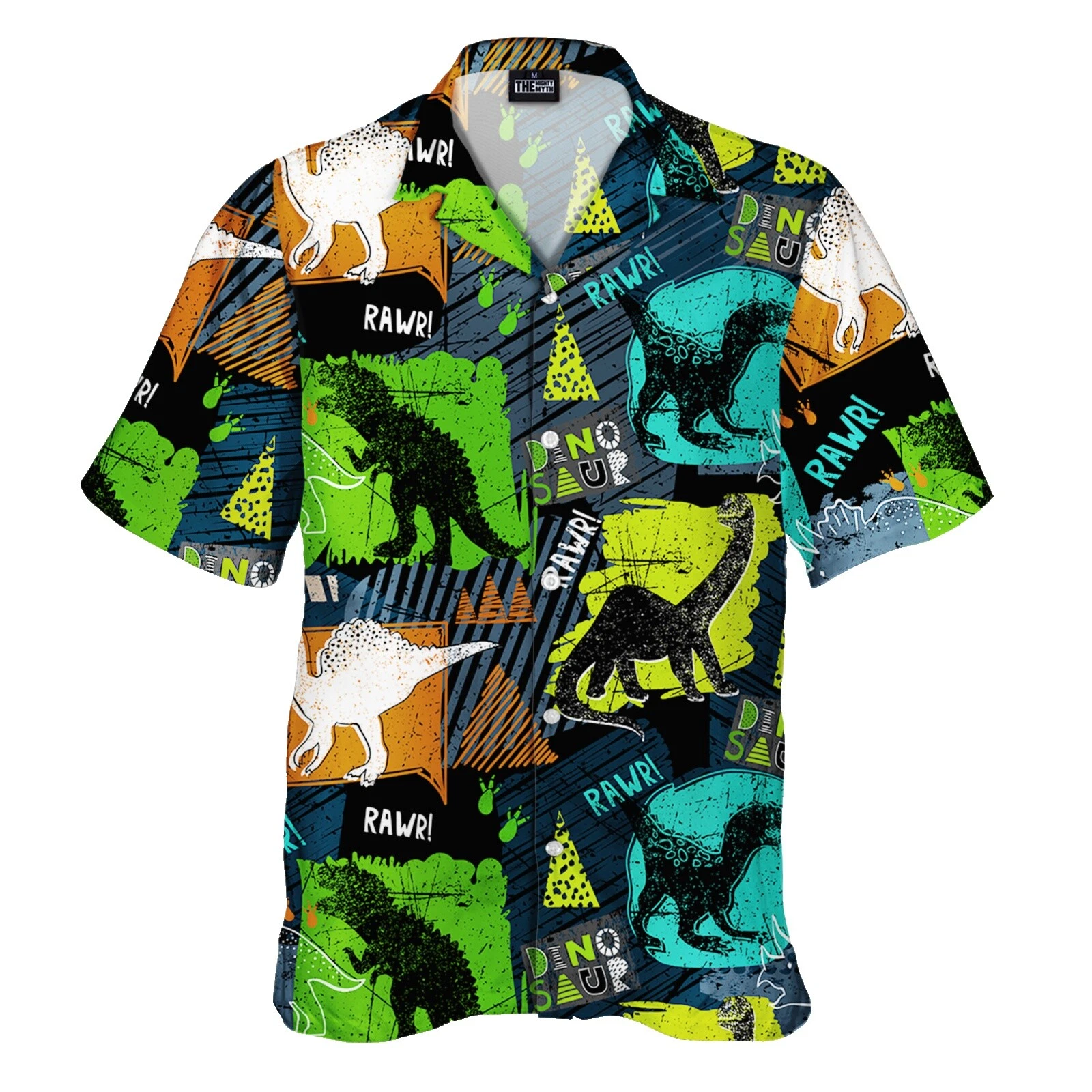 Camisas multicolores para hombre Hawaiian talla XL