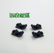LEGO Part 6465248 / 2310 Slope Inverted 45 2 x 1 With 2/3 Cutout, Black x 4