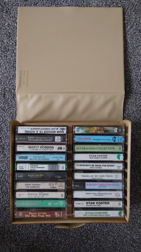 Rare 20 Cassette Tapes Collection - 9x Stan Coster, 3x Kenny Rogers + More - Picture 4 of 23