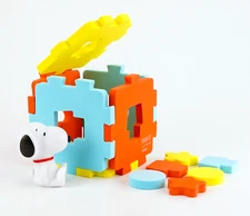 NEW Bath Puzzle (PEANUTS/SNOOPY) PN-3377 Hashy Topin from Japan