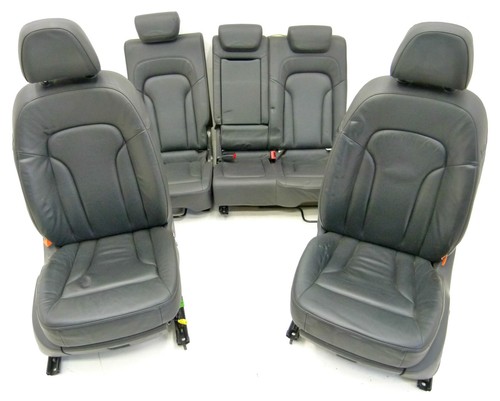 Audi Q5 schwarz Leder elektr. Sitze Ausstattung 5 Sitzer Lordose Int.GB-Q28