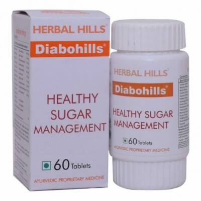 Herbal Hills Diabohills 60 Tabletten Ayurveda Ayurvedisches Kräuterprodukt ko...