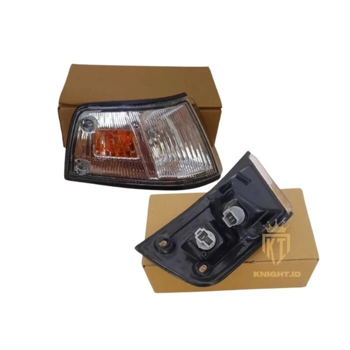 Ajuste para Honda Civic 4 puertas LX DX EX MARCADOR DE ESQUINA INTERMITENTE LUZ LÁMPARA 88 89 Foto 2 de 4