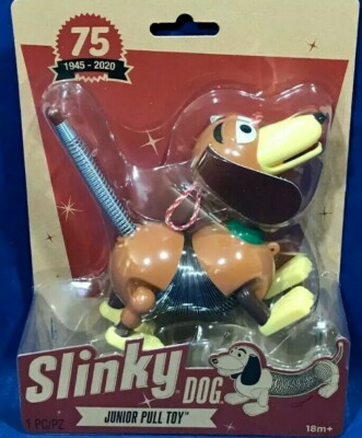 SLINKY DOG Junior Pull Toy 75 Year Anniversary TOY STORY Pixar DISNEY Alex Brand