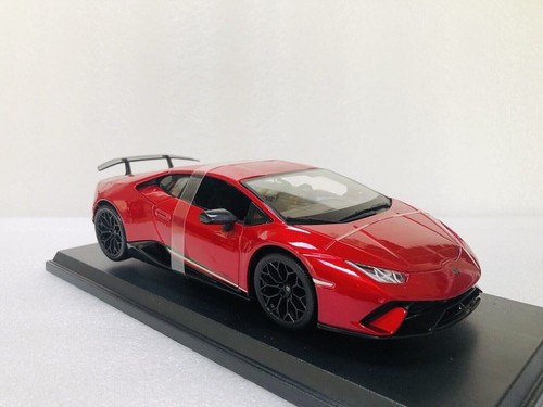 Coche Modelo Diecast MAISTO 1:18 Lamborghini Huracan Performante Rojo Metálico 2023 - Imagen 9 de 19